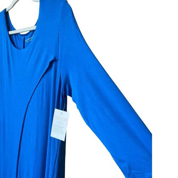 Soft Surroundings BLUE Alexandra Dress Azure NWT - Picture 5 of 8